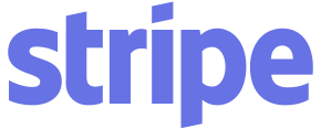Stripe logo.
