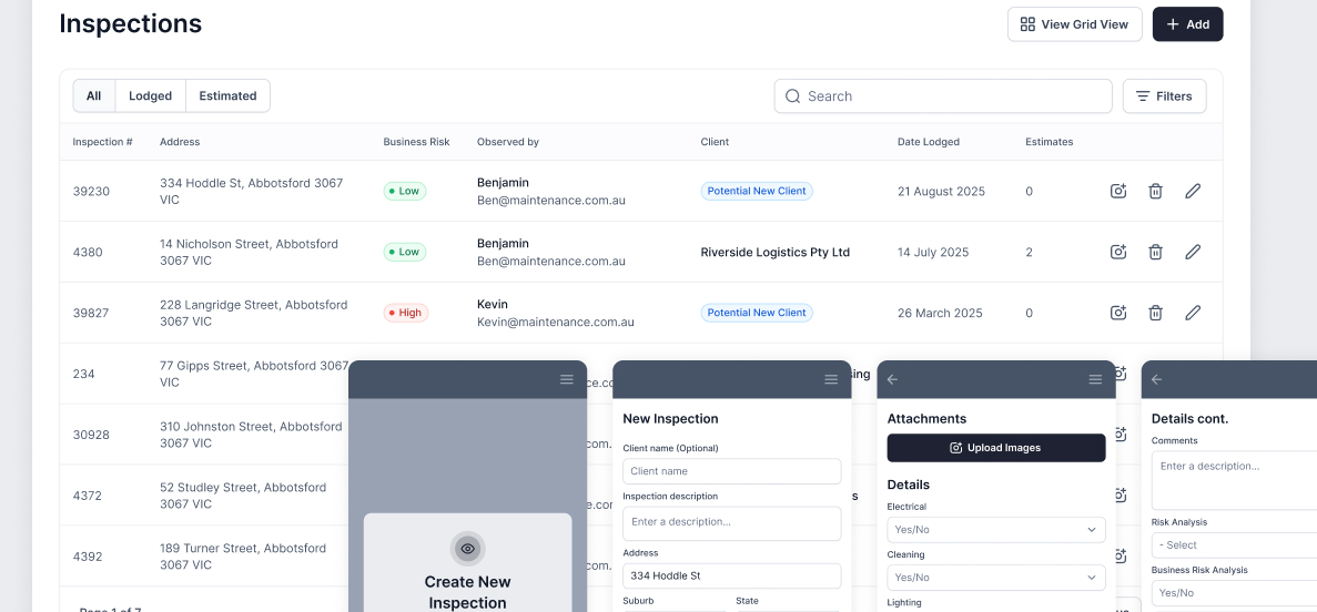 Case Study: Boosting Client Engagement & Revenue with a Maintenance Inspection Tool